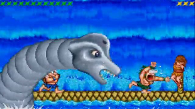 Joe And Mac: Caveman Ninja Arcade 2 Player Netplay Game