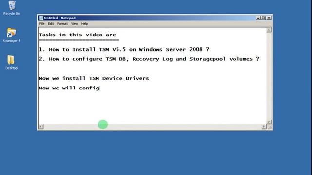 How to Install and Configure TSM Server 5.5 on Windows смотреть онлайн