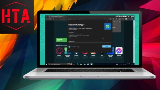 How To Install WhatsApp Without Microsoft Store