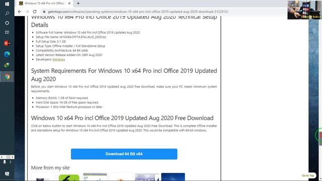 #Windows 10 x64 Pro incl Office 2019 Updated Aug 2020 Download Free with Key смотреть онлайн