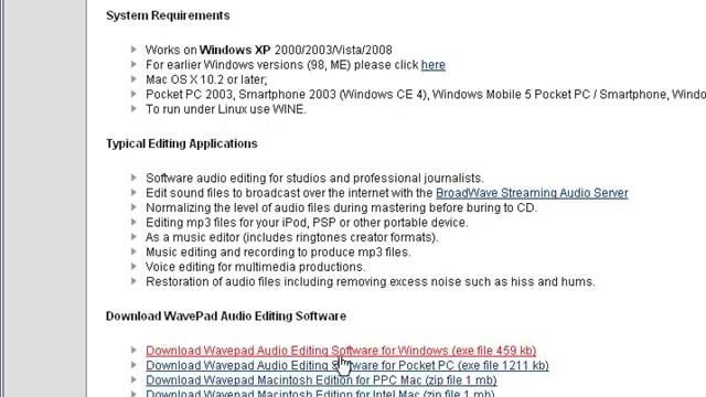 download wavepad смотреть онлайн