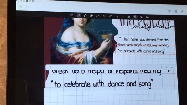 greek myth notes (android note-taking) || melpomene💫 смотреть онлайн