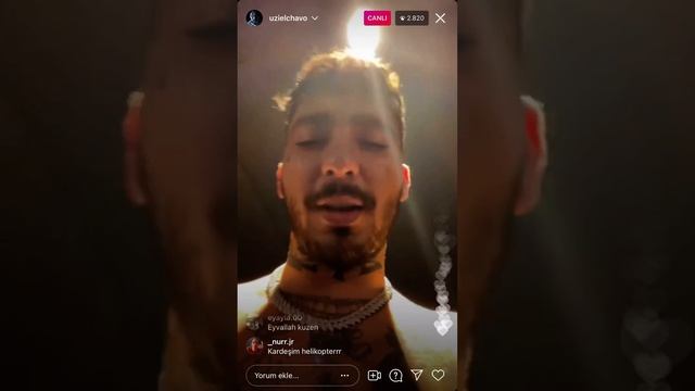 UZI Yeni Şarkısı (Canlı Yayın) смотреть онлайн