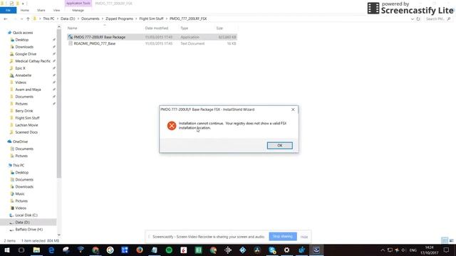 PMDG Install Problem смотреть онлайн