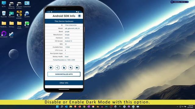 How to use the Android SDK Info app смотреть онлайн