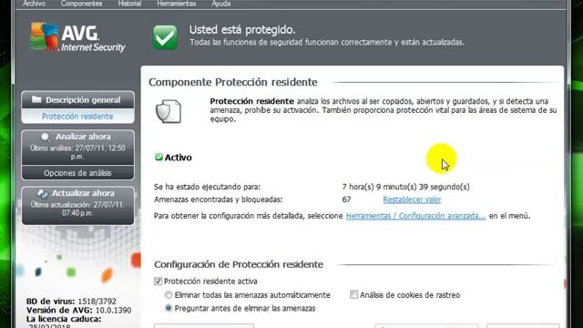 COMO DESACTIVAR AVG ANTIVIRUS (win7) смотреть онлайн