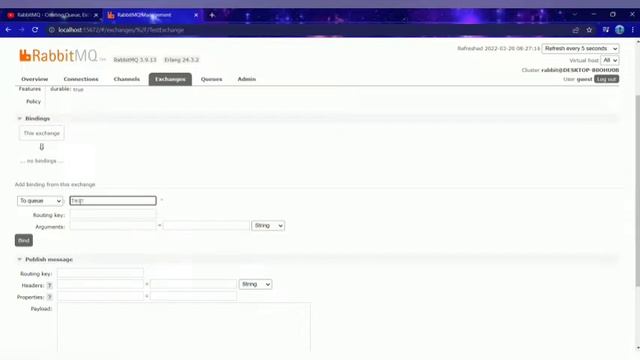 How to exchange massage | Queued massage | and manage massaging using Rabbitmq | Bangla смотреть онлайн