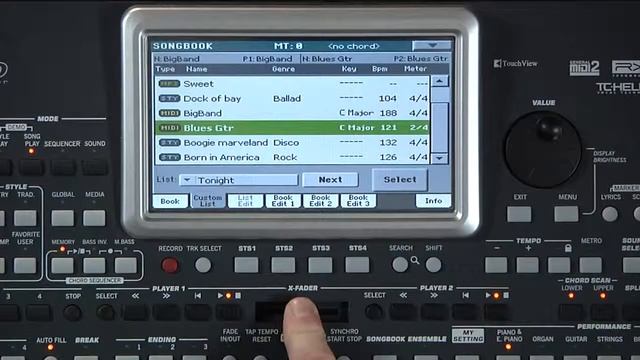 Korg Pa series Songbook and Songbook Editor Software смотреть онлайн