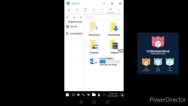 How to make your mobile phone screen as pc ||Windows 10|| 2020 смотреть онлайн