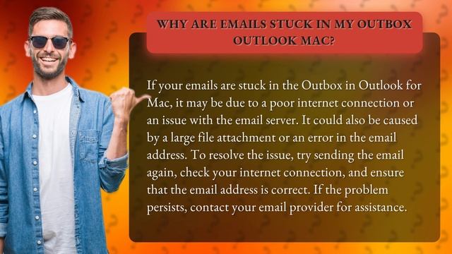 Why are emails stuck in my outbox Outlook Mac? смотреть онлайн
