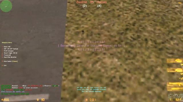 CS 1.6 Zombie Escape on [MA] [NEW] Zombie Escape | FREE VIP, x6 EXP #34 смотреть онлайн