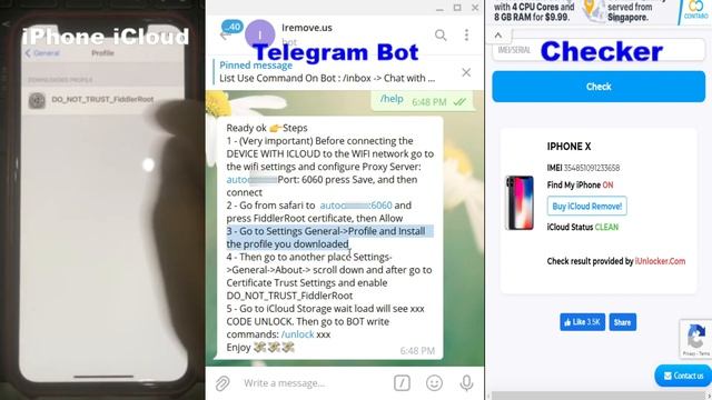 Remove iCloud Open Menu IOS 10.X to 14.6 (Lastest IOS Verson ) смотреть онлайн