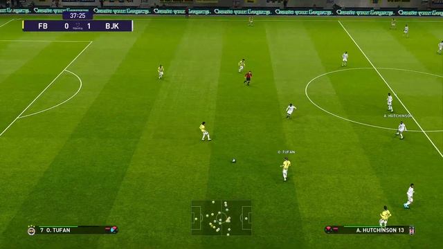 29.11.2020 FENERBAHÇE - BEŞİKTAŞ Maç özeti / Pes 2021 FB - BJK смотреть онлайн