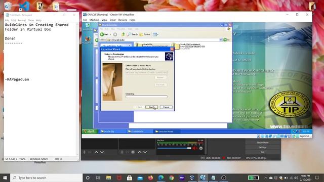 2_Guidelines in Creating Shared Folder in Virtual Box смотреть онлайн