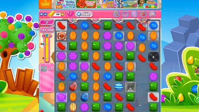 Candy Crush Saga Level 2502 Score 816 580 by Funny❣ смотреть онлайн