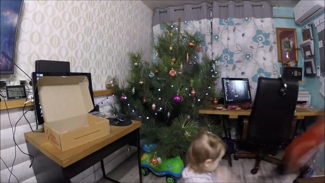 Как мы наряжаем ЁЛКУ 2017 Семейный влог смотреть онлайн