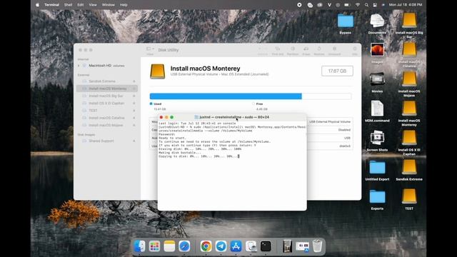 Hướng dẫn tạo bộ cài macOS Monterey ngay tại nhà смотреть онлайн