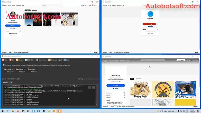 Auto follow List of users on Behance - Behance auto software - Mass follow users on Behance смотреть онлайн