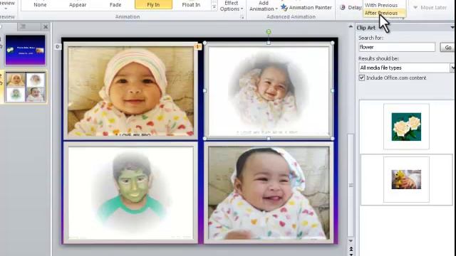 Creaet Photo Slide Show Album, Using Microsoft PowerPoint 2010 смотреть онлайн