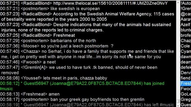 ICQ Chat - Racist admin Gremlin and his friend Freshmeat insult Turkey смотреть онлайн