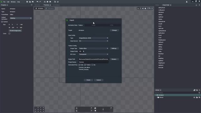 DragonBones Pro 5.5: Tutorial 8 - Exporting your animations смотреть онлайн