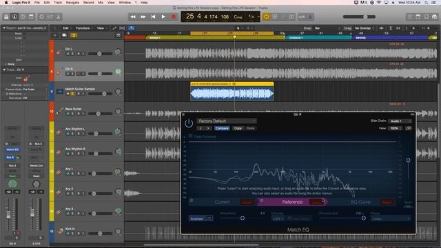 Logic Pro X - MATCH EQ Tutorial смотреть онлайн