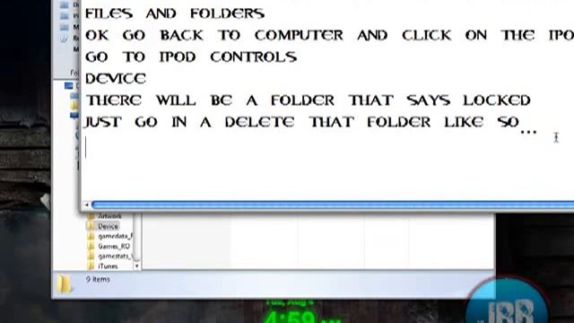How to unlock locked Ipod смотреть онлайн