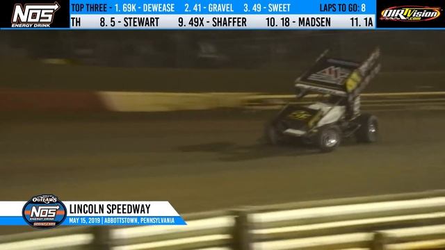 World of Outlaws NOS Energy Drink Sprint Cars Lincoln Speedway May 15, 2019 | HIGHLIGHTS смотреть онлайн