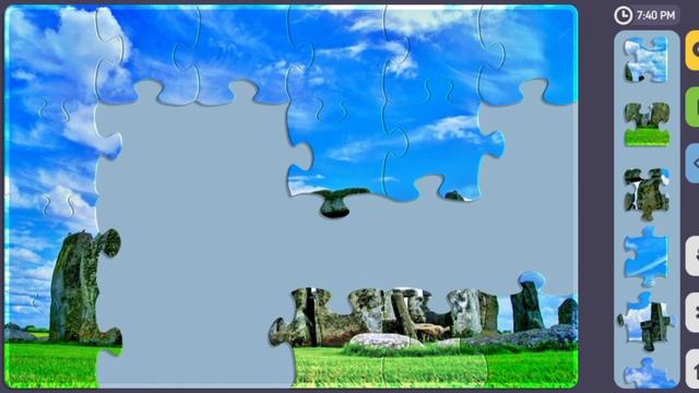 Relax Puzzles. The Stone Henge. смотреть онлайн