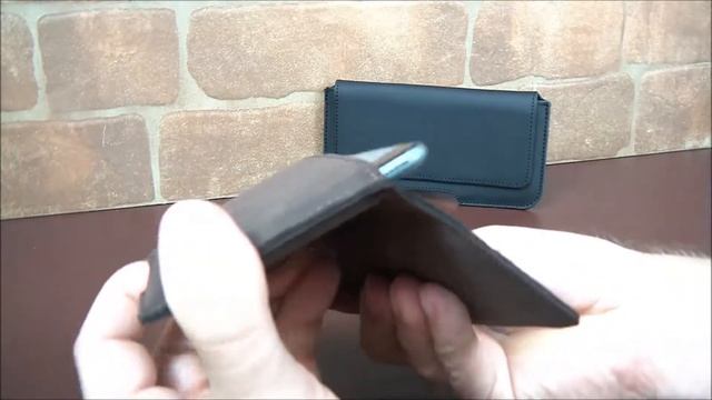 Apple iPhone 6s Plus - Classic Vintage Style Genuine Real Leather Holster With Belt Clip смотреть онлайн