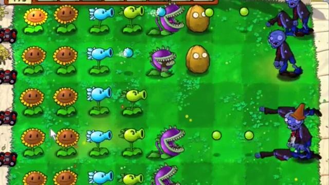 Plants vs Zombies Survival Stages - Mac OS X смотреть онлайн