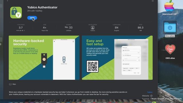 Yubico Authenticator Mac App Store Basic Overview смотреть онлайн