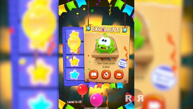 Cut the Rope Remastere‪d - EXPERIMENTS - Blue Stars Walkthrough Gameplay смотреть онлайн