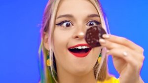 Жевательная Резинка vs Шоколадная Еда Челлендж | Битвы с Едой от Choco DO