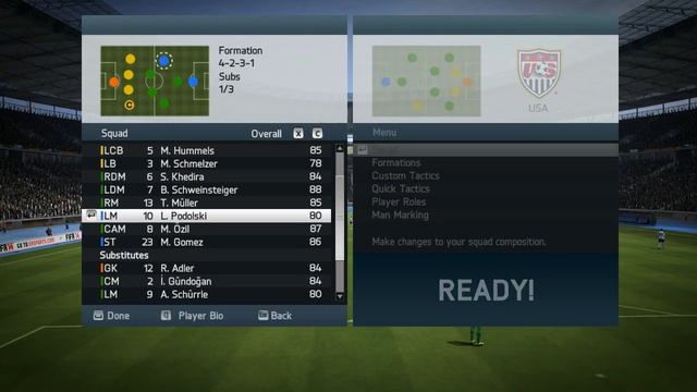 FIFA 14 | Germany vs United States - PC Gameplay смотреть онлайн