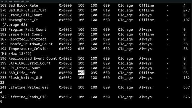 SSD Health Check - How to check our SSD drive's health from command line using smartctl смотреть онлайн
