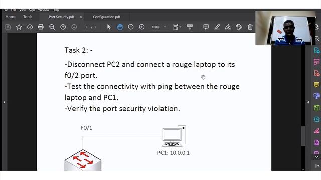 Port Security Networking lab - شرح عملي смотреть онлайн