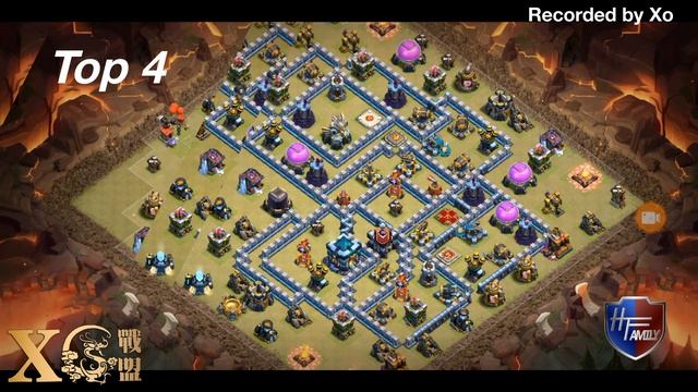 TOP 5 H.T Family Th13 CWL & War Bases WITH LINK /Town hall 13 War Base Copy Link/Clash of clans #66 смотреть онлайн
