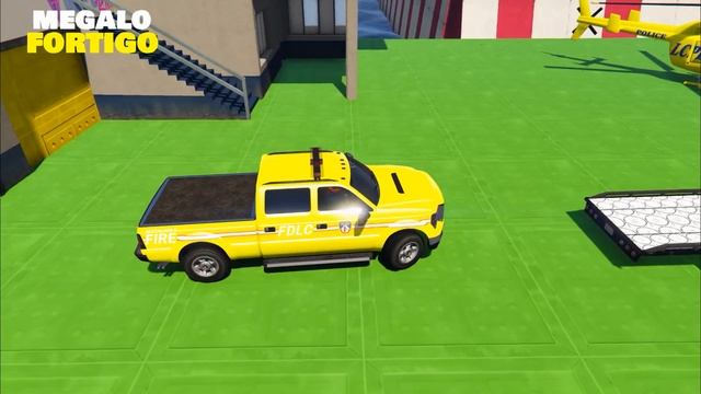 GTA 5 Spiderman MOD, Loading Cars, Jeep, Monster Truck Into Big Truck смотреть онлайн