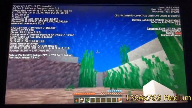 GT 210 | Minecraft Without OPTIFINE | 768p | 1.17.1 смотреть онлайн
