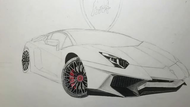 Drawing Lamborghini Aventador смотреть онлайн