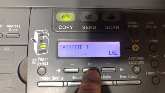 Configurar tamaño de papel en bandeja principal en canon ir 1020/1022/1024/1018 смотреть онлайн
