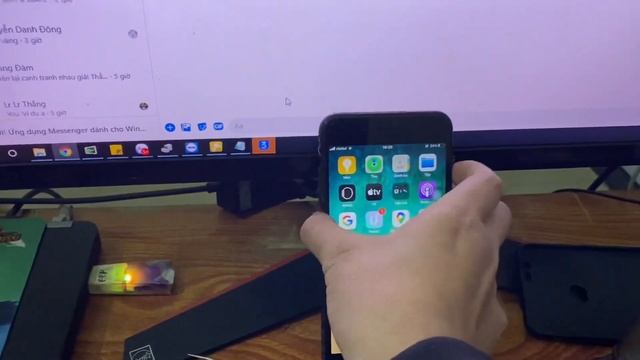 Khách hàng ở xa gửi iPhone 7 Plus bypass iCloud fix full lỗi thông báo iMessage FaceTime ngân hàng смотреть онлайн