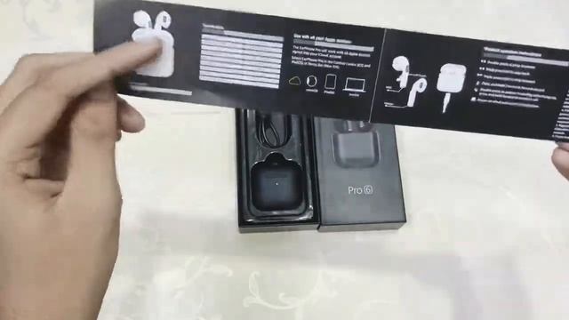 Pro 6 matte black Airpods|| Unboxing And Review смотреть онлайн