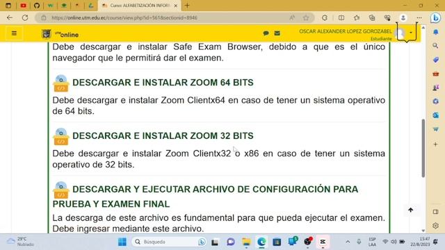 Instalación y configuración de herramientas para examen seguro UTM ONLINE смотреть онлайн