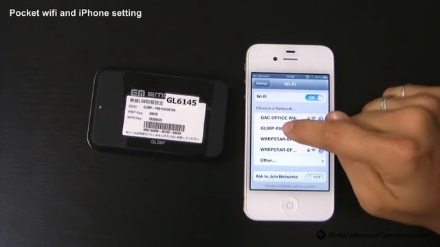 GAC Pocket wifi and iPhone смотреть онлайн