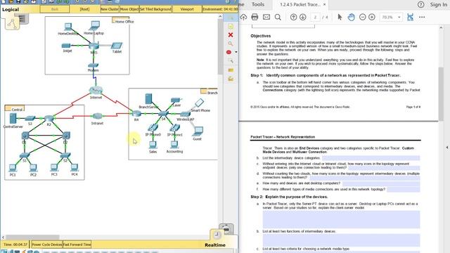 PKT 1.2.4.5 - Network Representation смотреть онлайн