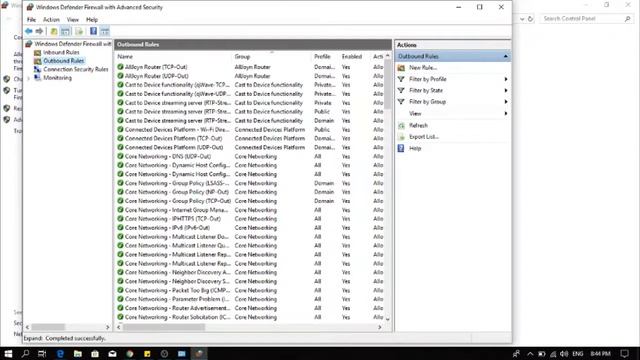Configure Firewall block port 443 (HTTPS) смотреть онлайн