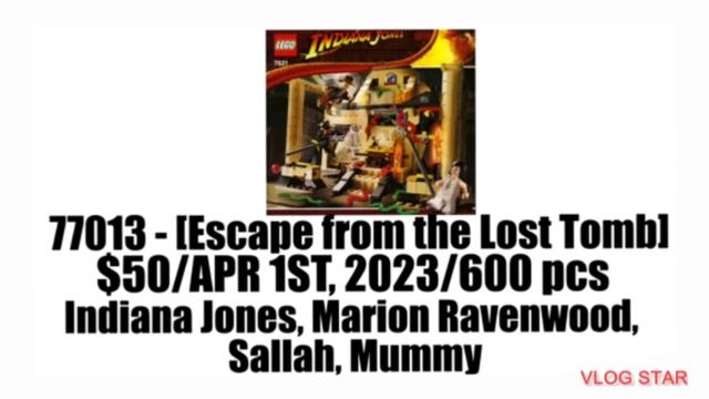 LEGO Indiana Jones 2023 Leak! (18+ $170) смотреть онлайн