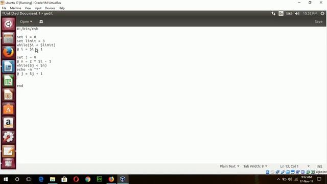 How to use loop in C Shell смотреть онлайн